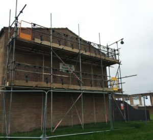 Scaffolding for House Extensions