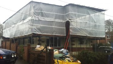 Temporary Roof Scaffold Services