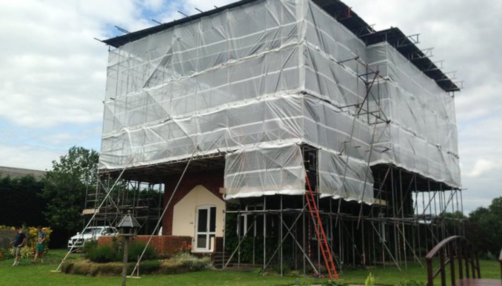 Temporary Roof Scaffold Services