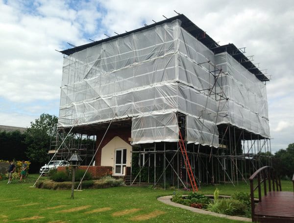 Temporary Roof Scaffold Services